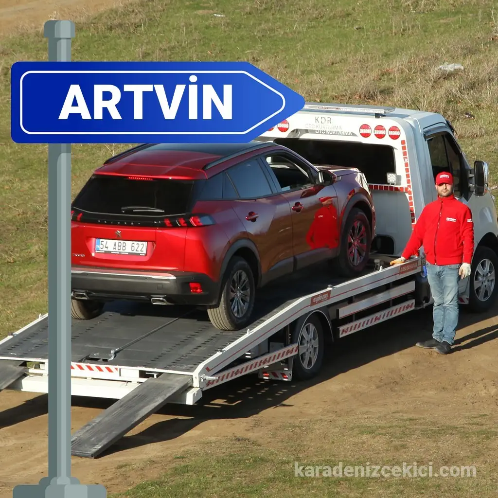 Artvin Kurtarıcı – 7/24 Oto Kurtarma ve Çekici Hizmeti