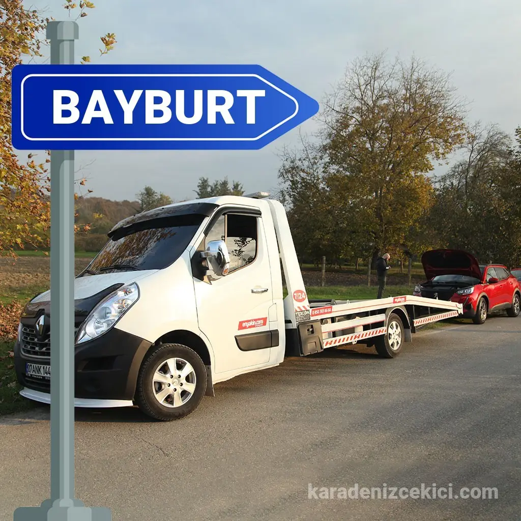Bayburt Kurtarıcı – 7/24 Oto Kurtarma ve Çekici Hizmeti