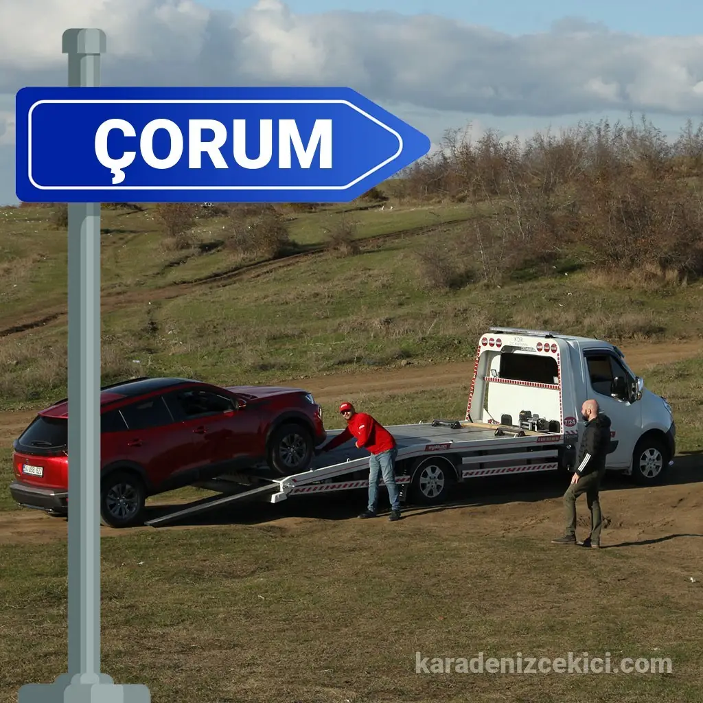 Çorum Kurtarıcı – 7/24 Oto Kurtarma ve Çekici Hizmeti