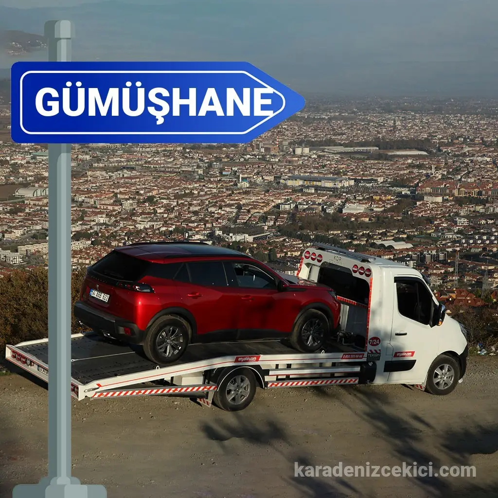 Gümüşhane Çekici – 7/24 Oto Kurtarma ve Çekici Hizmeti