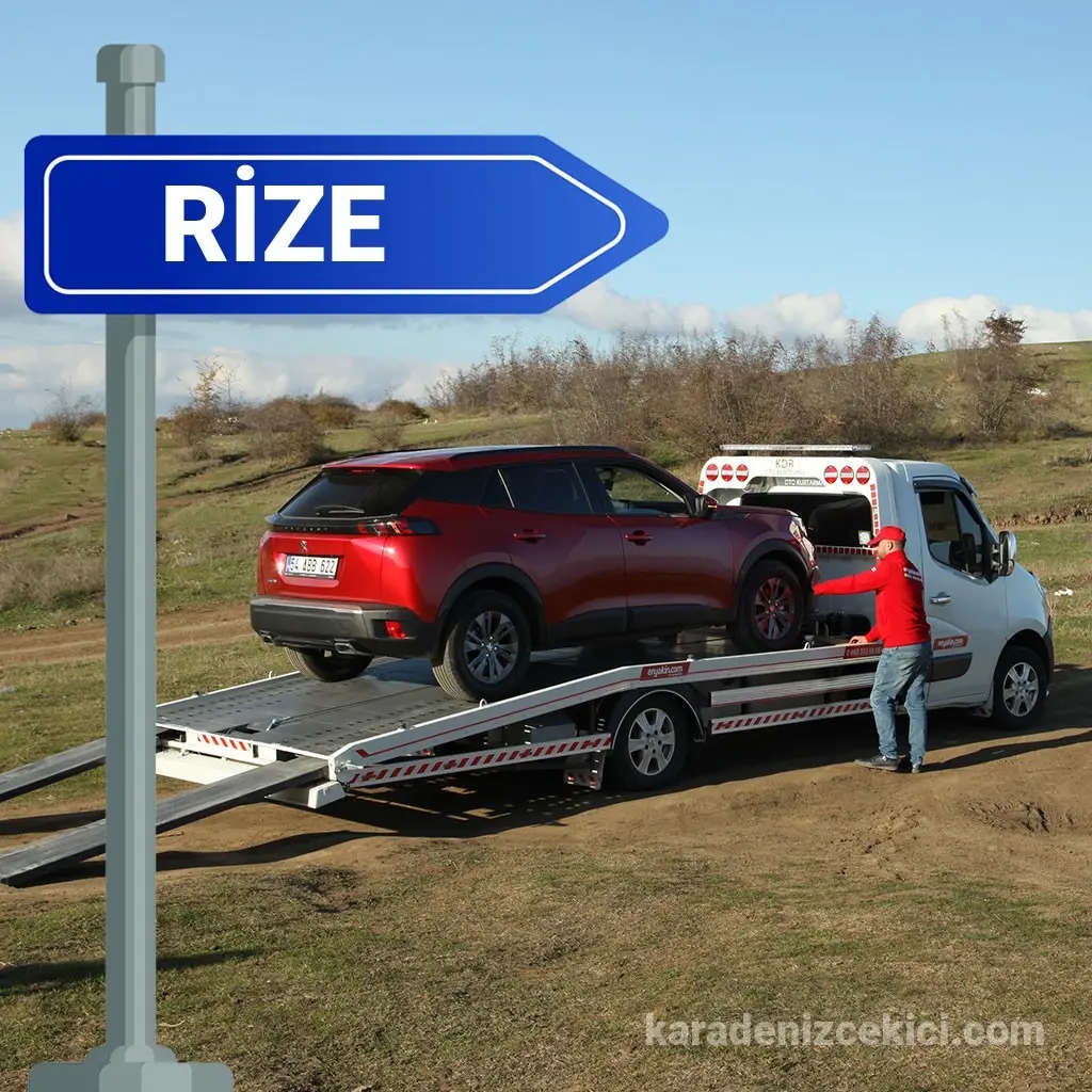 Rize Çekici – 7/24 Oto Kurtarma ve Çekici Hizmeti