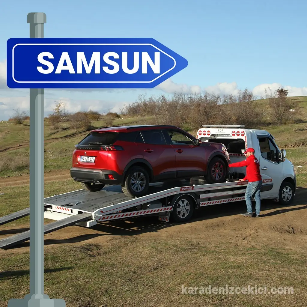 Samsun Kurtarıcı – 7/24 Oto Kurtarma ve Çekici Hizmeti